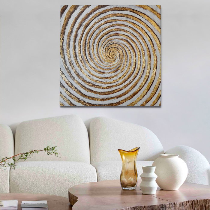 Wallity Pintura al óleo decorativa Multicolor 50 x 50 cm Wallity Pintura al óleo decorativa Multicolor 50 x 50 cm